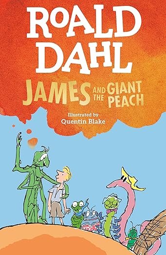 James and the Giant Peach by Roald Dahl - Book Cover and Summary