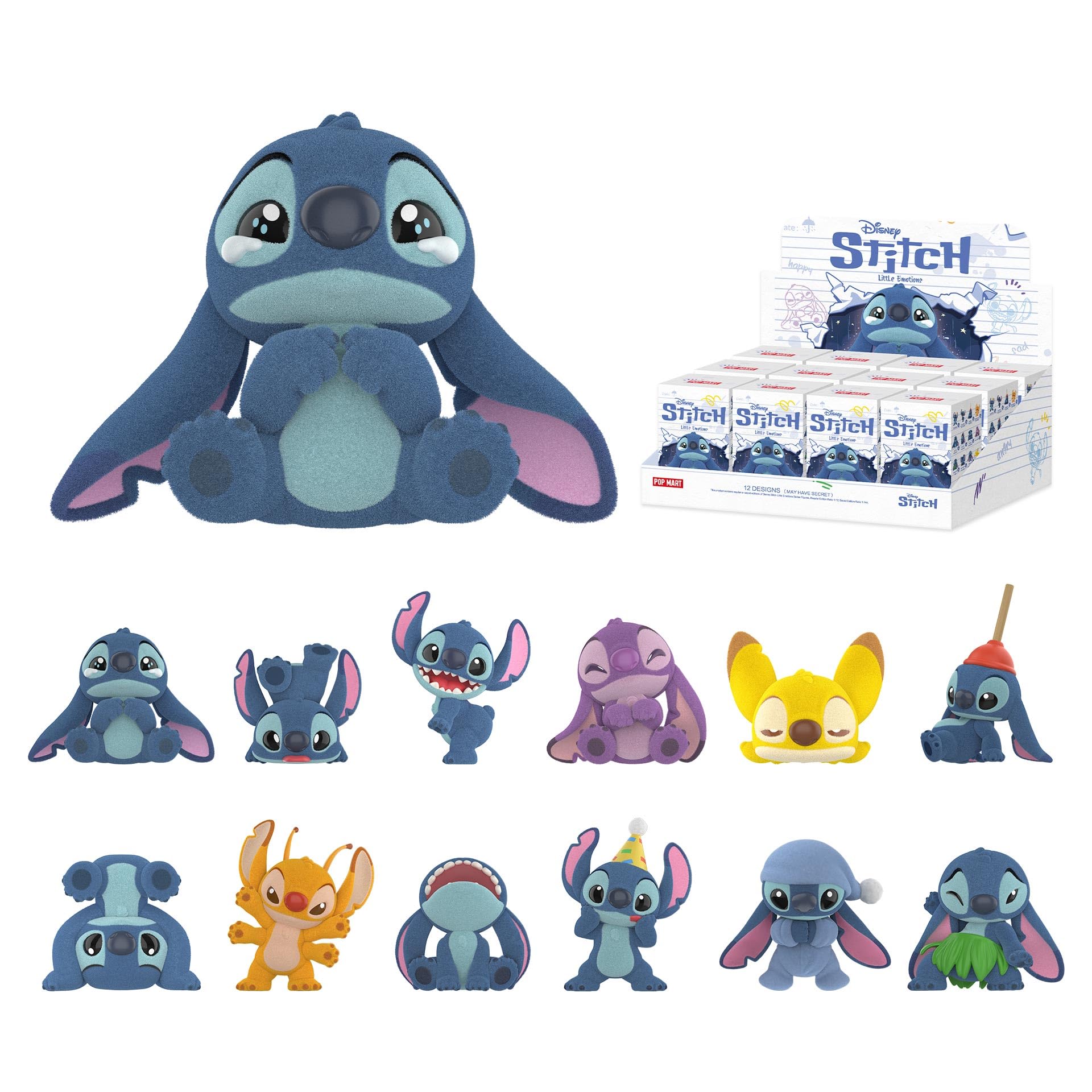 POP MART Disney Stitch Little Emotions Series Figures Blind