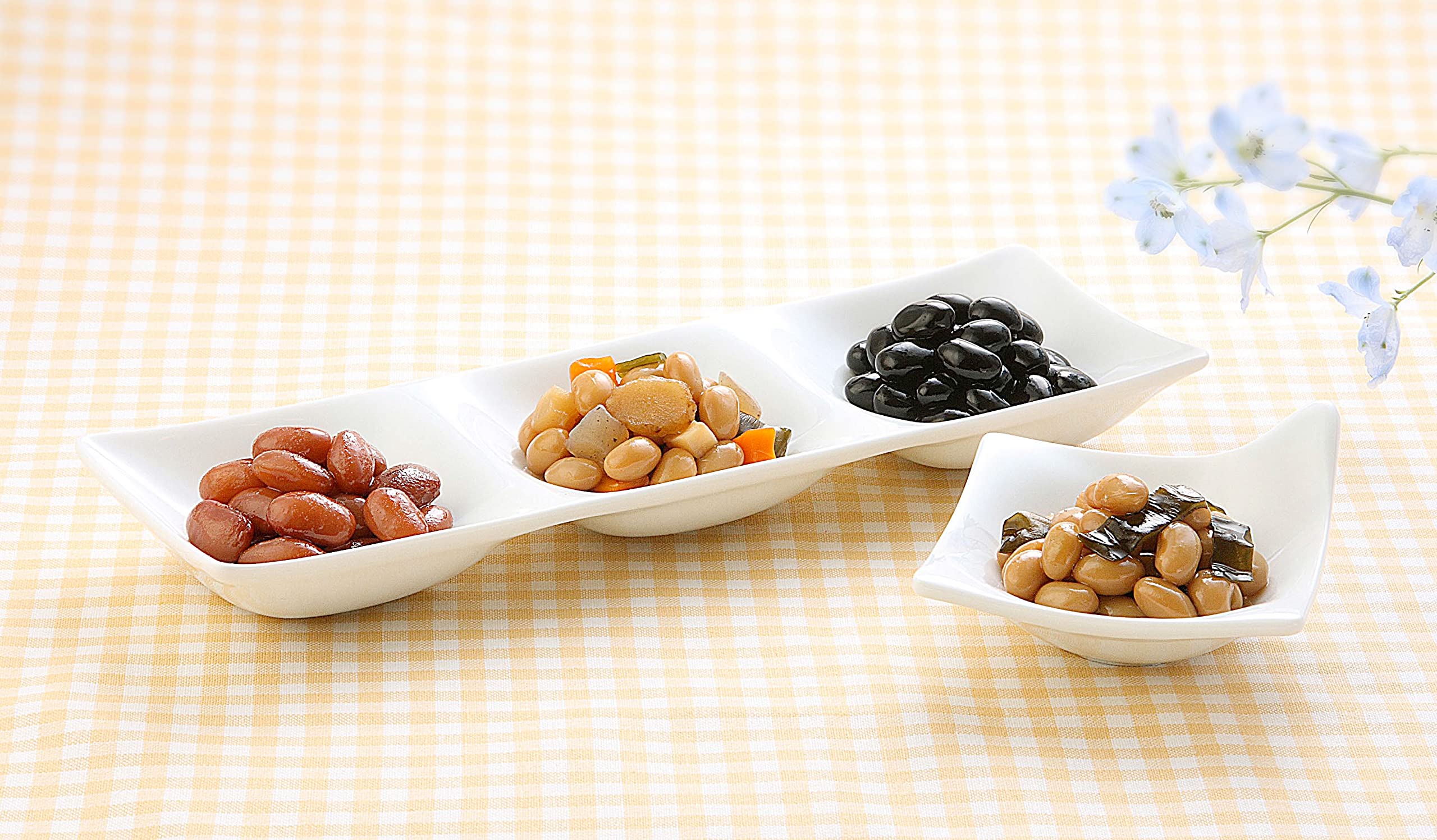 Amazon.co.jp: [冷蔵]フジッコ おまめさん豆小鉢 こんぶ豆 65g×2パック