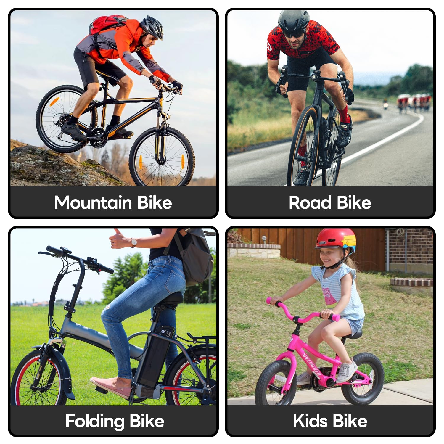 MYOYAY Support et étagère pour vélo - Support mural multifonctionnel VTT, vélo de route et électrique