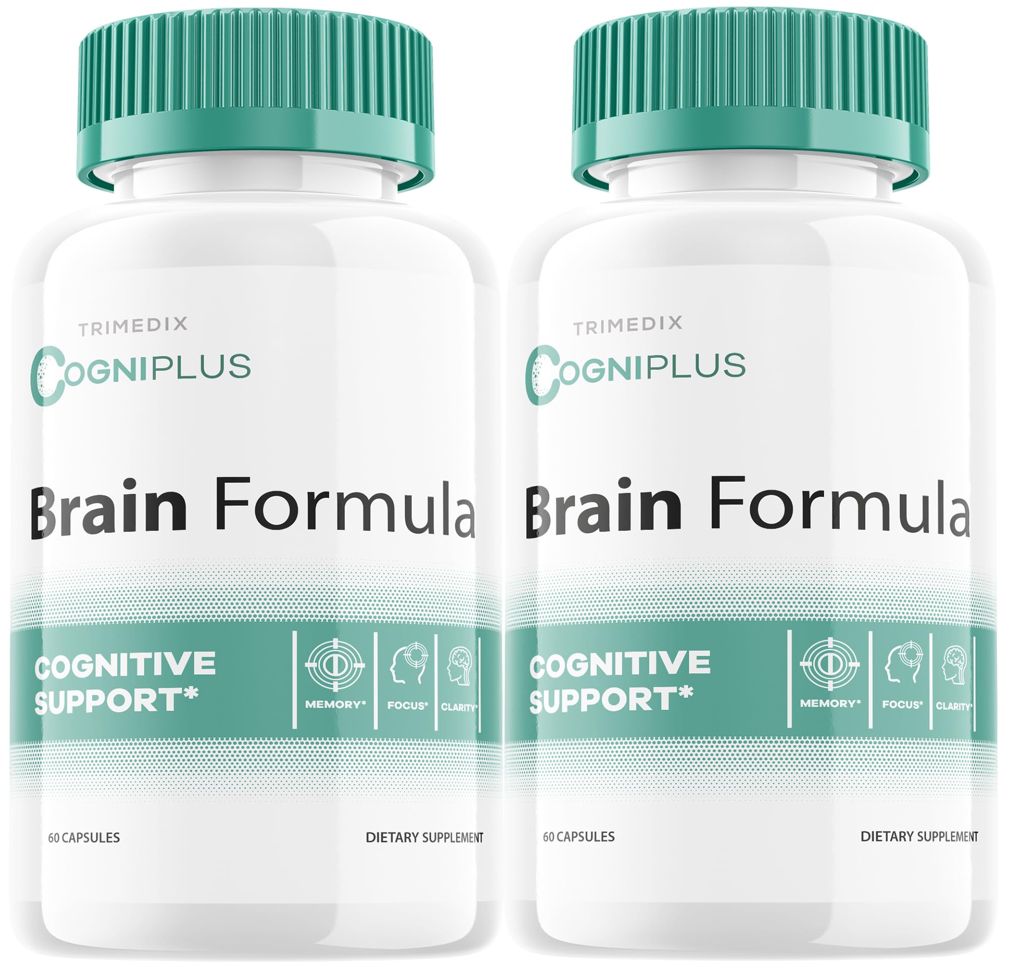 (2 Pack) Cogniplus Brain Formula Pills - Cogniplus Brain Pills, Cogni Plus, Cogni Plus Brain, Cogni Plus Brain Formula, Cogni Plus Brain Capsules, Cogniplus Memory and Focus, Cogni Plus For 60 Days