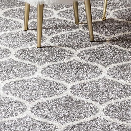Miniatura 152 de Rugs.com Lattice Frieze Collection Alfombra – 4 x 6 pies, alfombra mediana negra perfecta para salas de estar, comedores grandes, planos abiertos