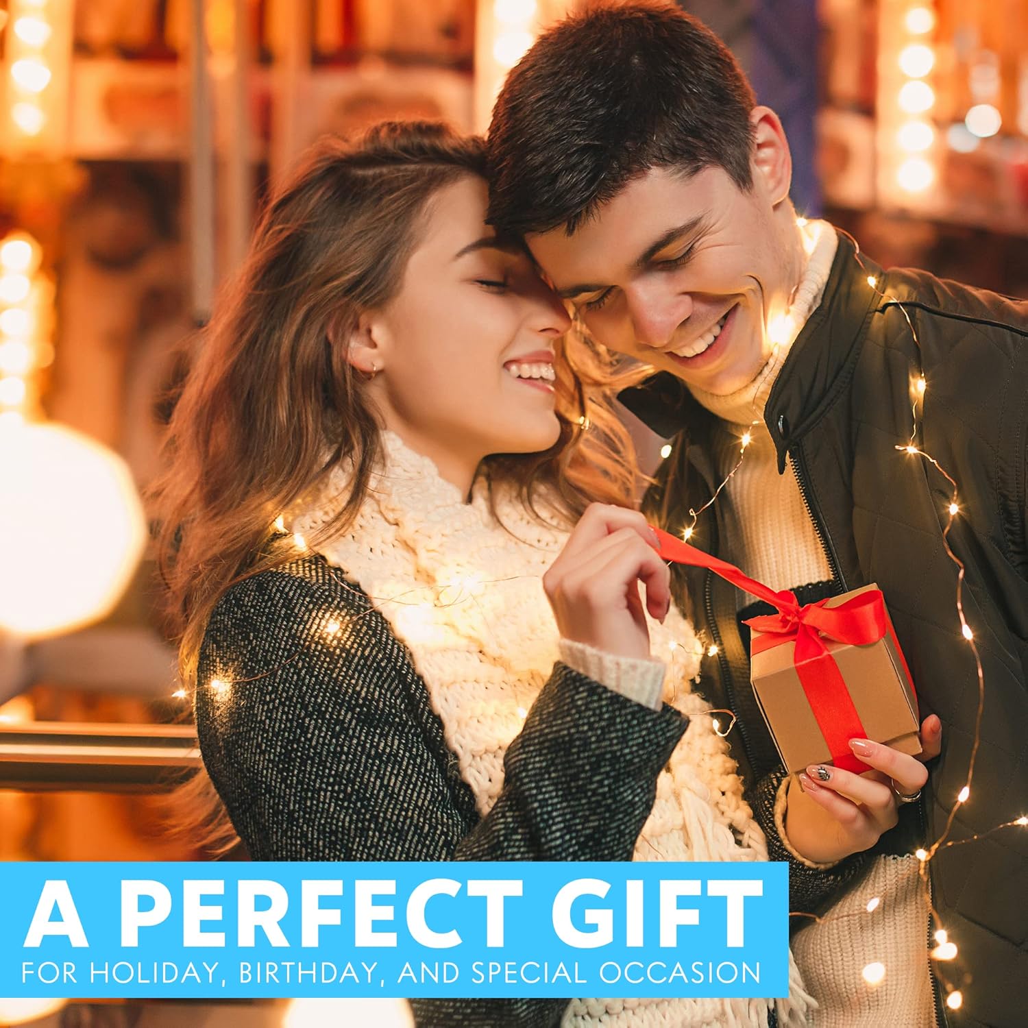 Personalized Golf Gift for Men, Women, Custom Golf Balls Display with Luxury Box, Golf Accessories for Men, Funny Golf Gift for Dad, Mom, Boss, Brother, Sister on Anniversary, Birthday, Christmas