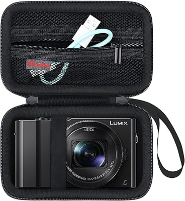 Elonbo Hard Travel Case for Panasonic Lumix LX10/LX100/ZS60/ZS70/ZS80/ZS200/ZS100 4K Digital Camera, Travel Digital Camera...