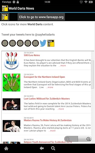 World Darts News Fansapp #TOP2