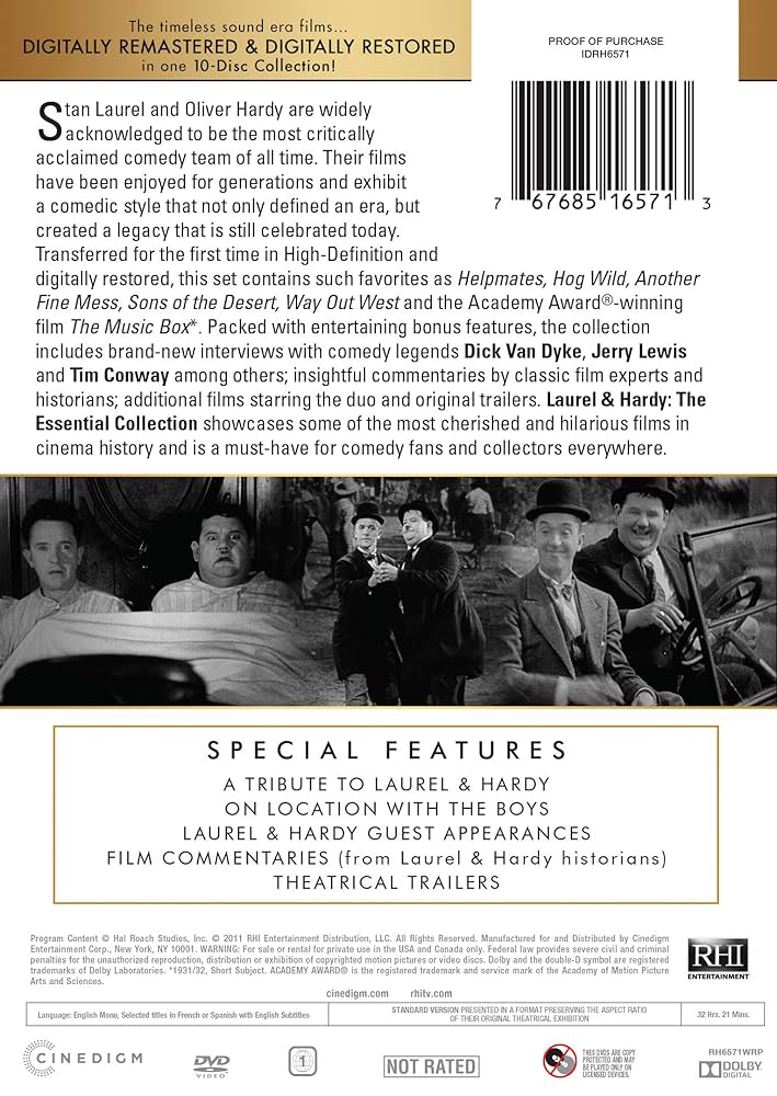 ローレル&ハーディ　輸入版DVD-BOX ローレル&ハーディ 輸入版DVD-BOX ローレル&ハーディ 輸入版DVD