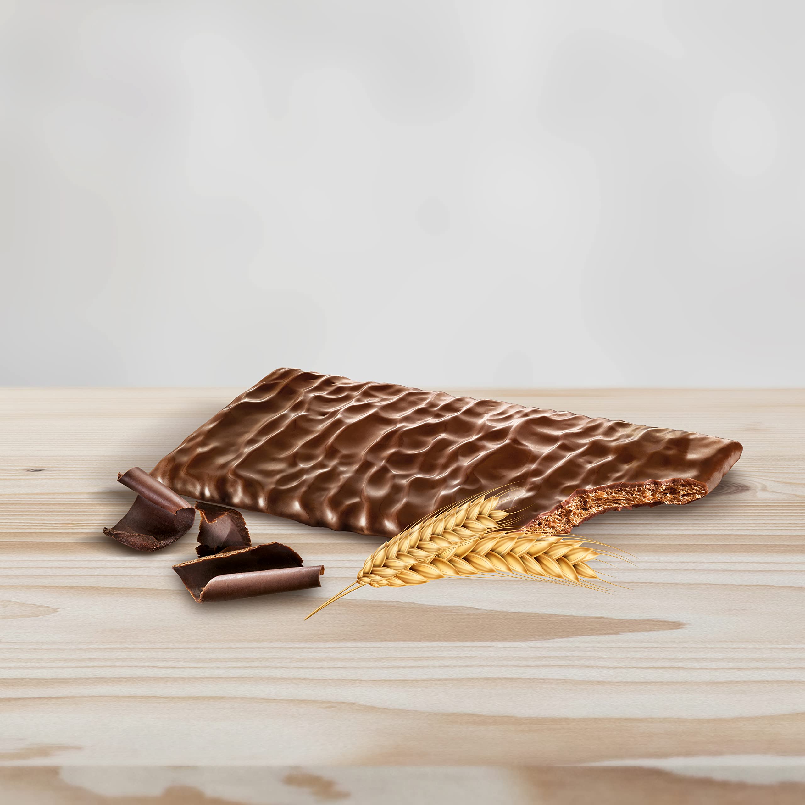 Bicentury Barritas de cereales con Chocolate Negro Sin Azúcares -6Uds- 6 Unidades 102 g