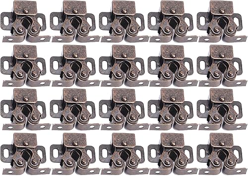 Miniatura 1 de 20 unidades de cuentas de puerta de gabinete pequeño magnético armario cocina puerta tipo pequeño grano puerta bronce rojo