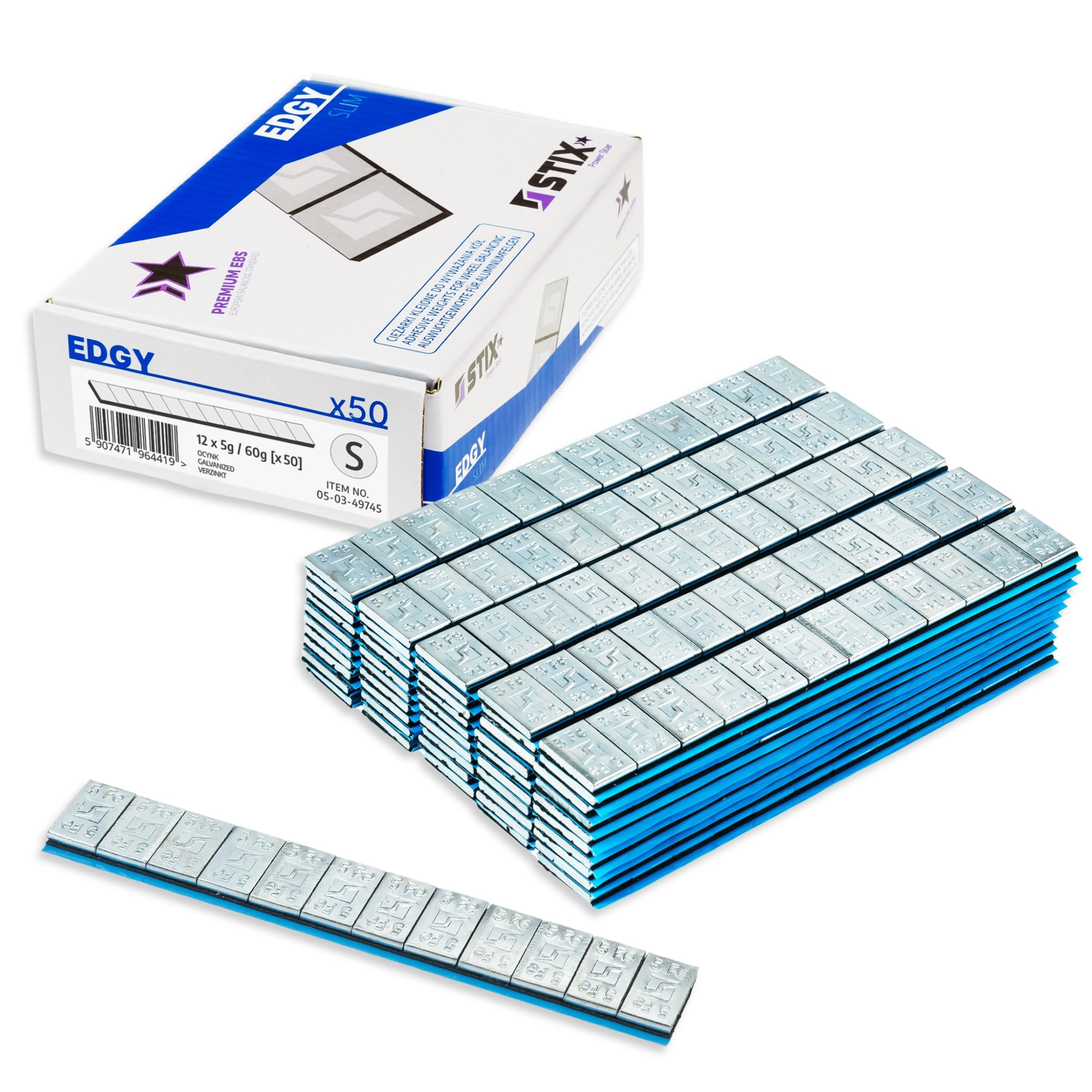 Stix ZW 10 - Juego completo de cambio de neumáticos (7 piezas, con pasta de montaje de 5 kg, pesos adhesivos, cepillo para válvulas, goma de borrar, herramienta de limpieza de llantas)