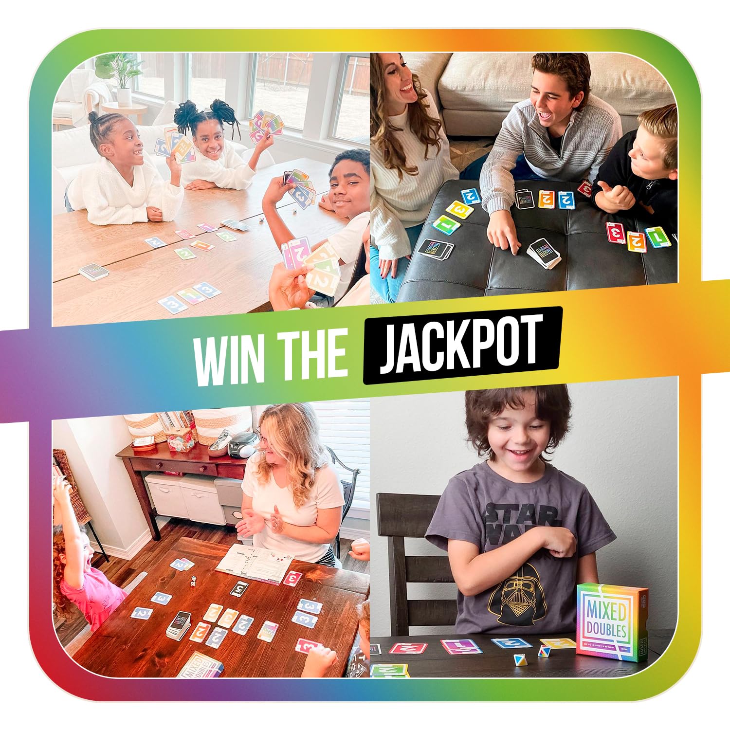 Ok2Win Mixed Doubles Dice and Card Game - Fun and Strategic Gameplay for Ages 6+ - Image 5