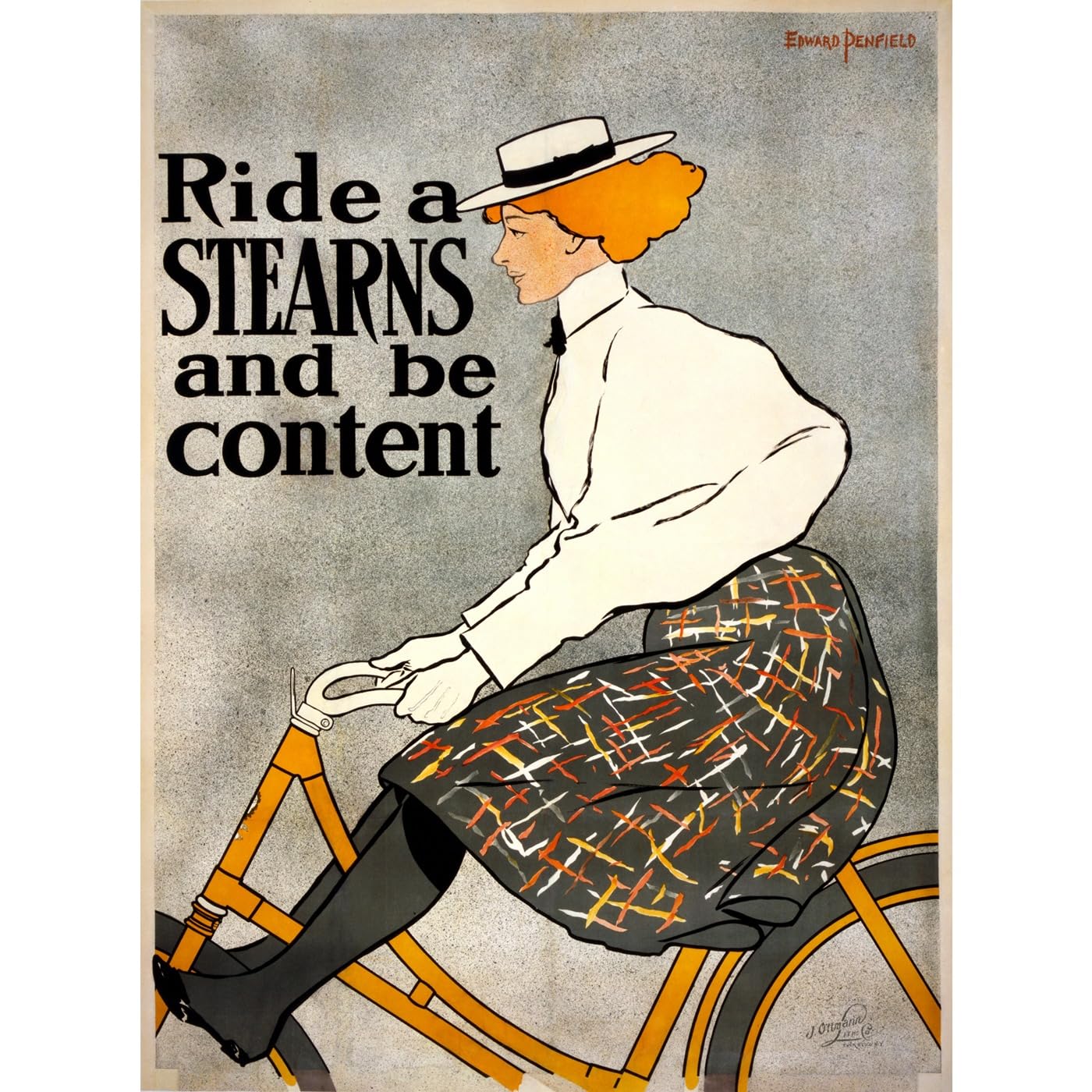 Ride a Stearns impression giclée d'art pour sublimer votre bureau rétro - 2
