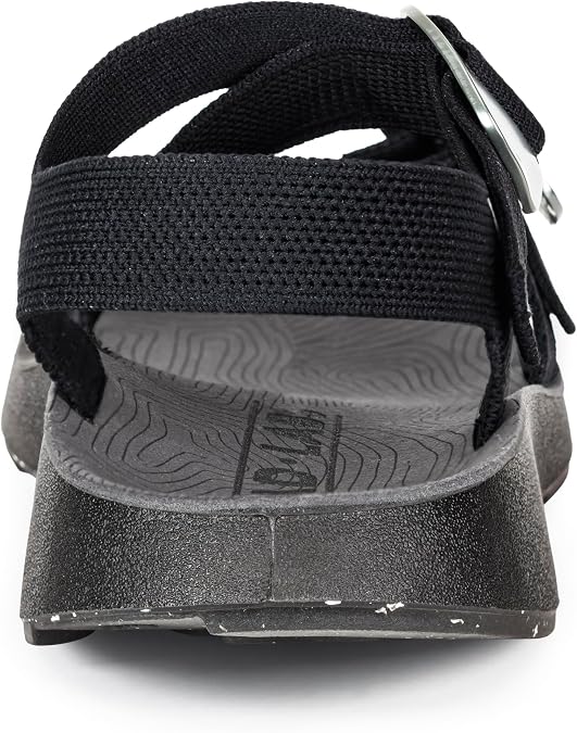 Tread Labs Mens Redway Hiking Sandals with Arch Support, Athletic Outdoor Sandals