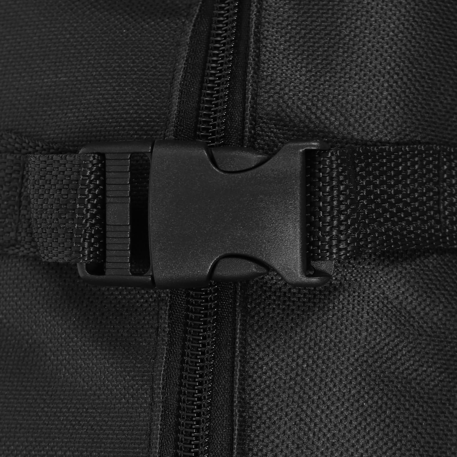 Backdrop - Supporto per sfondo, 4 x 2,4 m, con panno verde o nero, sistema di sfondo regolabile per fotografia, registrazione video, streaming live e chiave Chroma (panno nero)