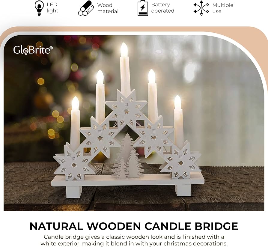 Buy Trinity Christmas LED Christmas Candle Bridge Online India