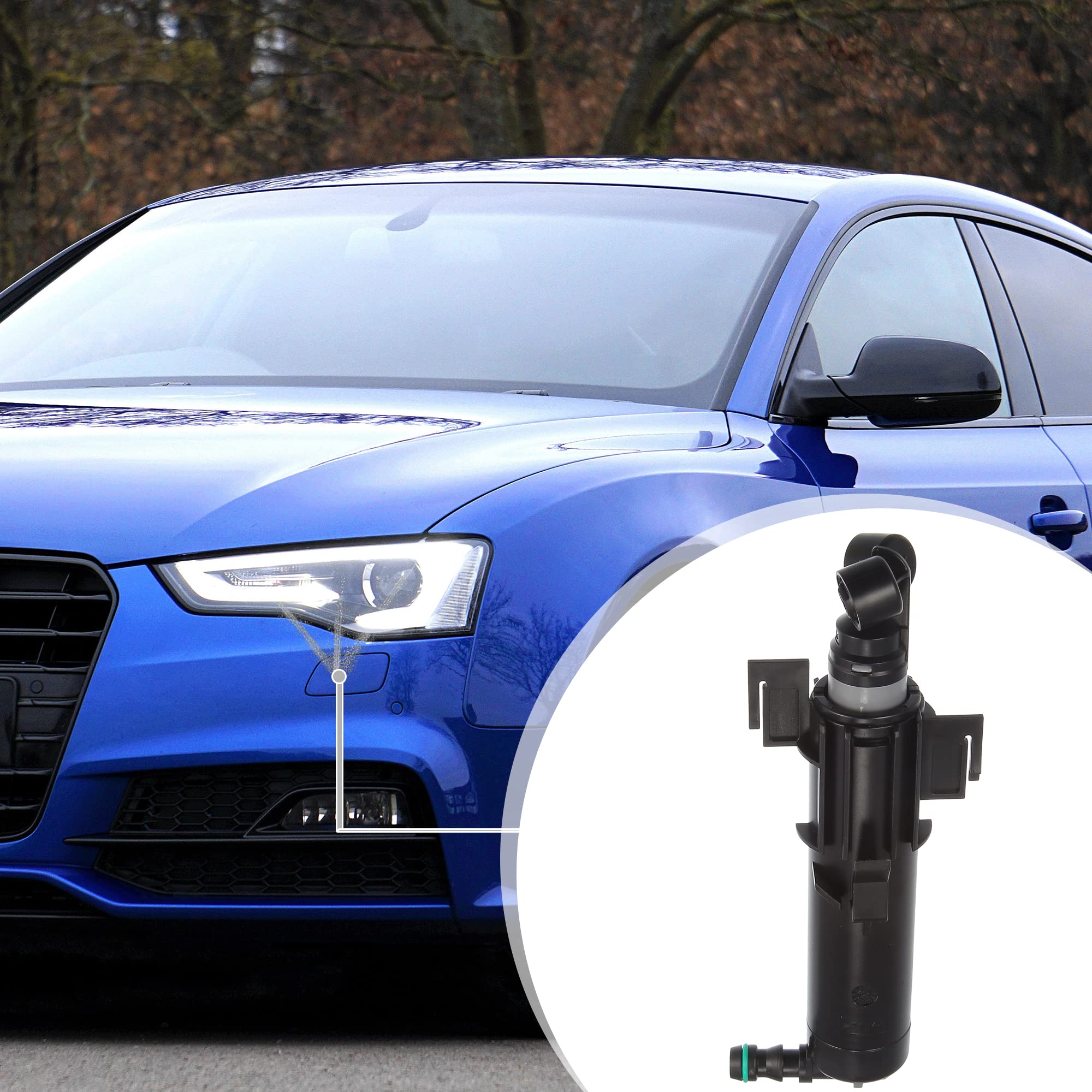 Buse De Lavage Avant Droit Compatible Avec Phares A6 4G2 A6 Avant 4G5 C7 2010-2015 4G0955101