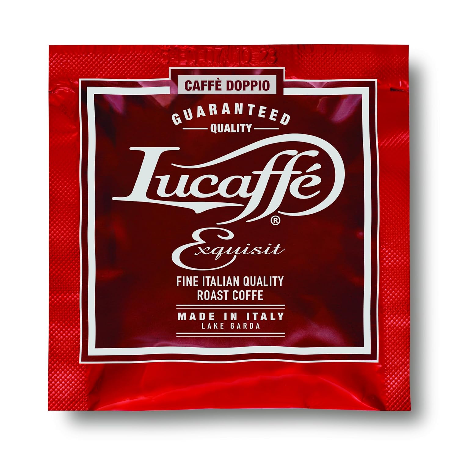 Lucaffe' Exquisit Double Shot ESE Paper Espresso Pods 14g. (80 Pods)