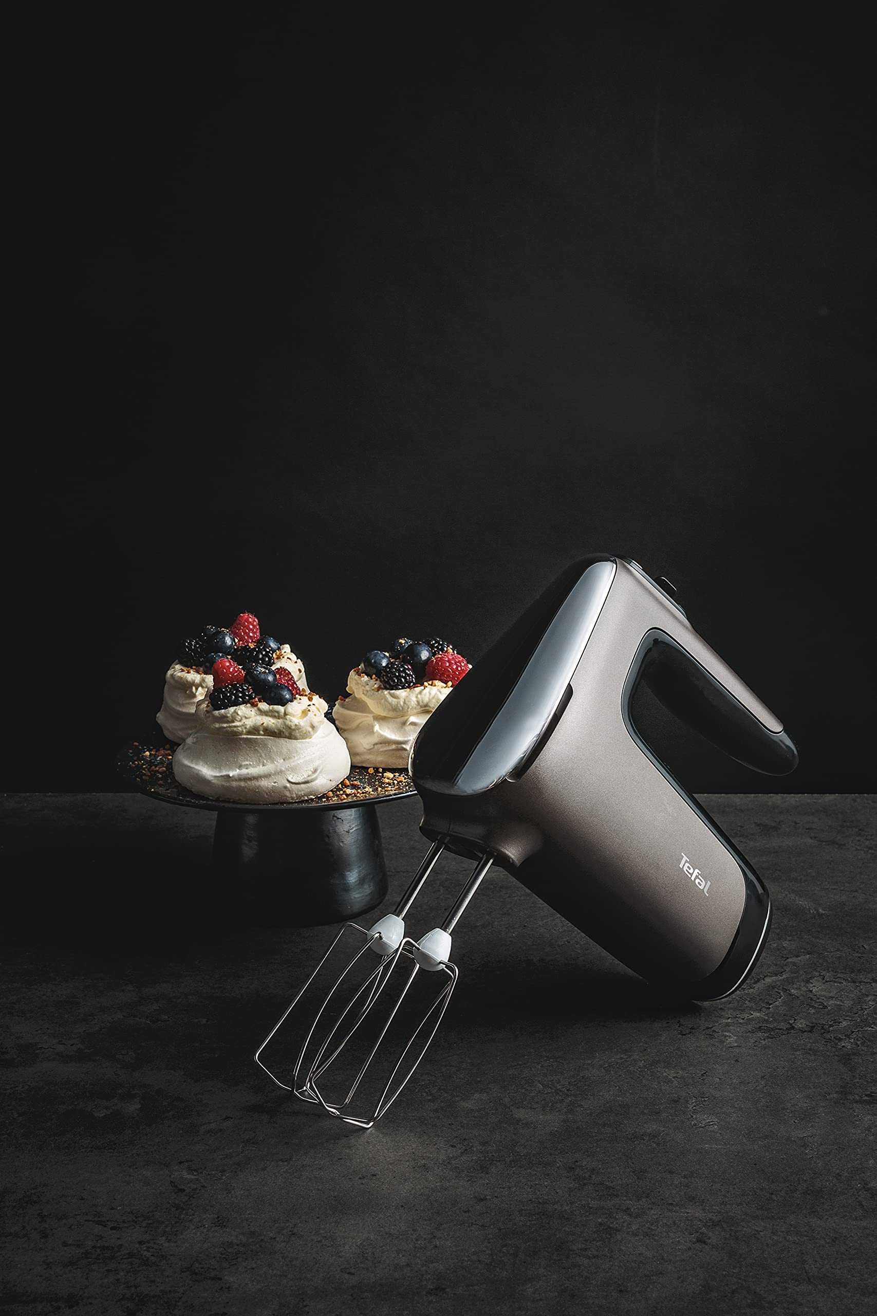 Tefal HT650T Powermix Silence Batteur à main, puissant et silencieux, 600W, vitesse variable et fonction turbo