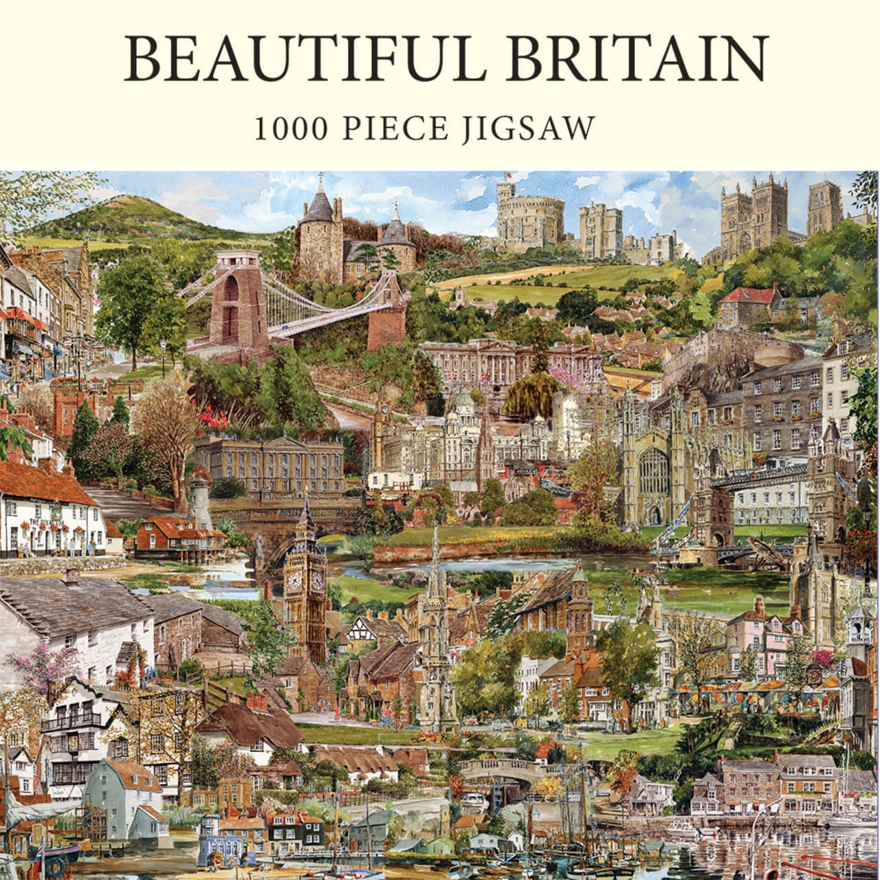 Beautiful Britain: 1000 Piece Jigsaw Puzzle