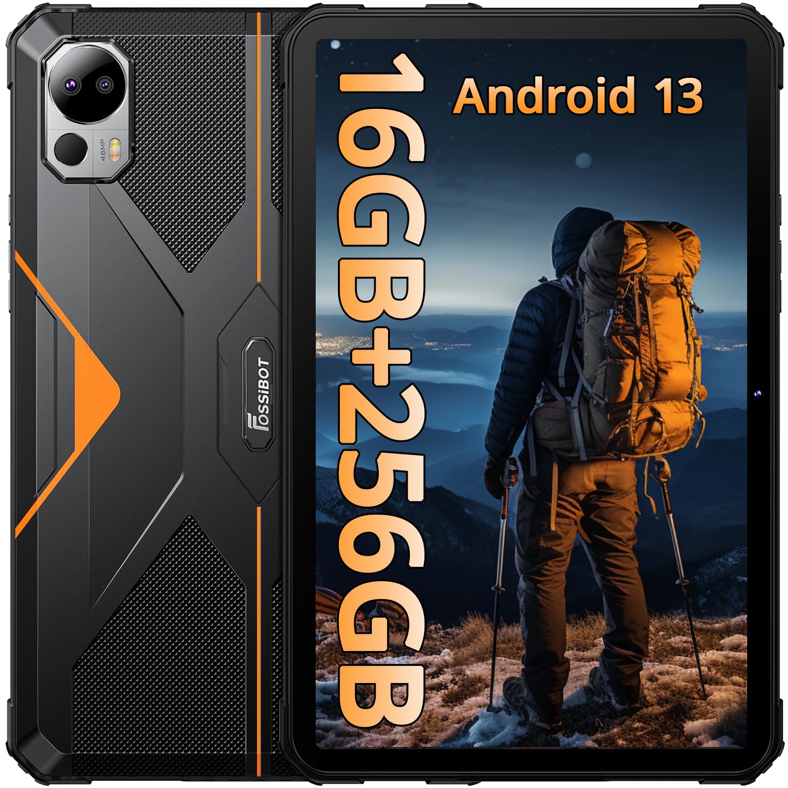 Amazon.co.jp: 【Android 13】FOSSIBOT DT1 防水タブレット 10.4インチ 