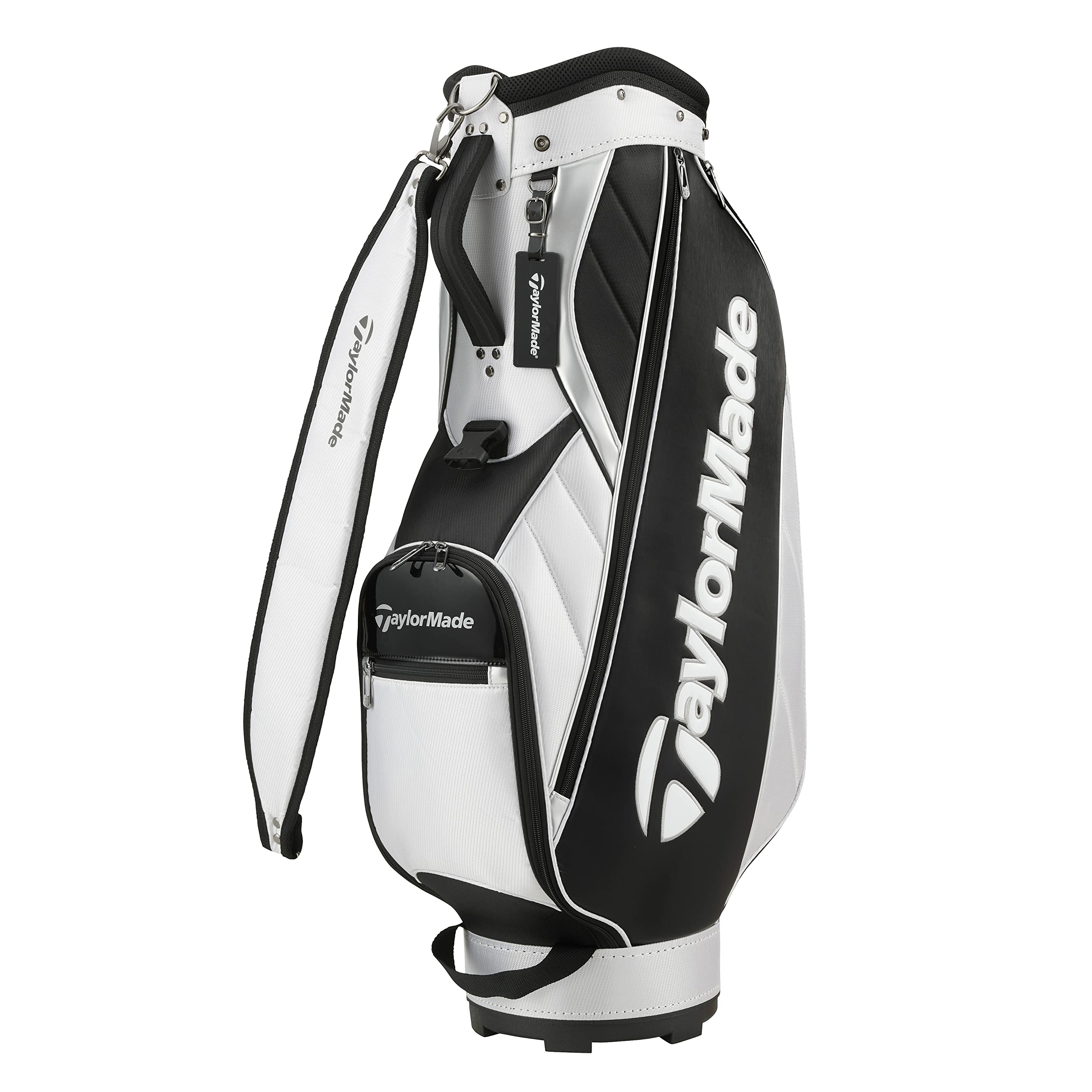 TaylorMade TJ105 23SS True Light Caddy Bag White/Black Men's Caddy