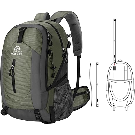50L Outdoor Backpack for Camping