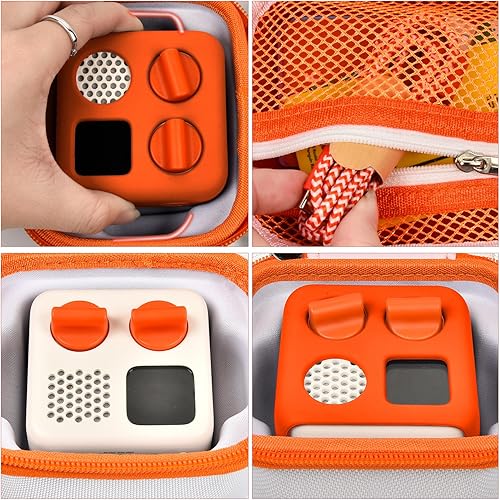 Miniatura 39 de casmilee Funda de viaje compatible con Yoto Mini – Reproductor de audio y música para niños, bolsa de soporte para altavoces infantiles reproduce