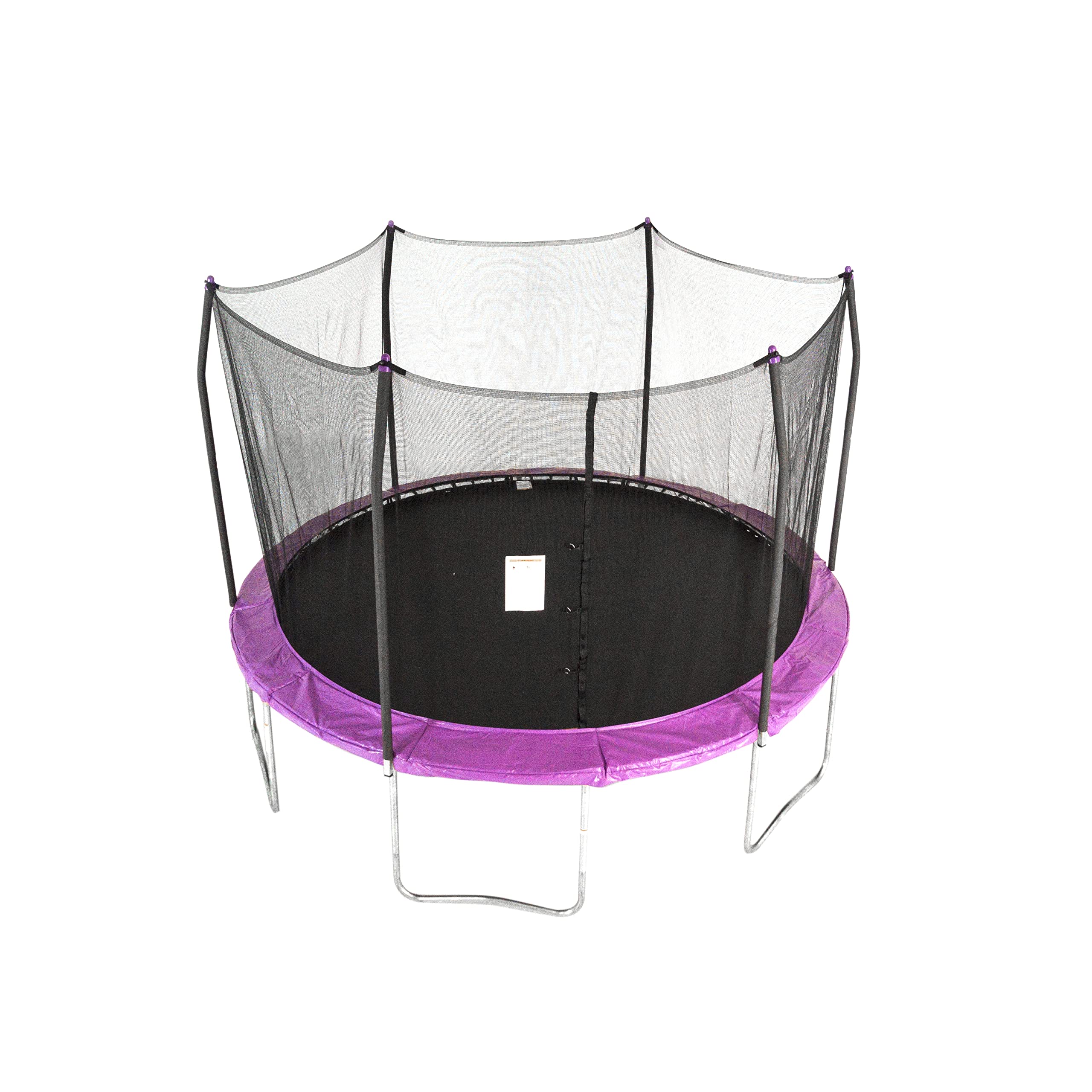 Skywalker Trampolines Round Trampoline With Enclosure Purple 12