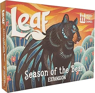 Leaf Board Game Season of The Bear Expansion by Weird City Games, Strategy Board Game