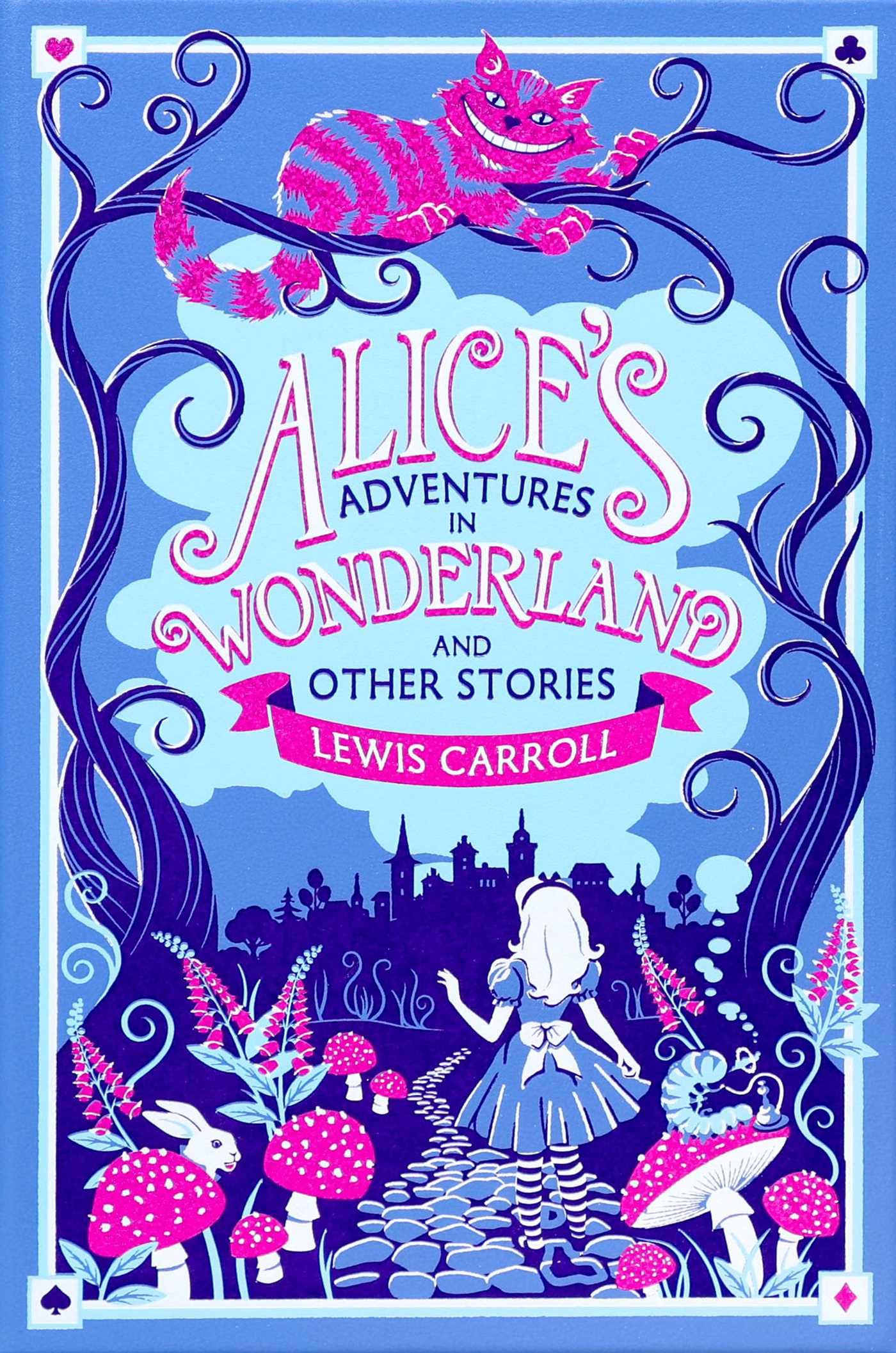Alice's Adventures in Wonderland and Other Stories (Leather-bound Classics)