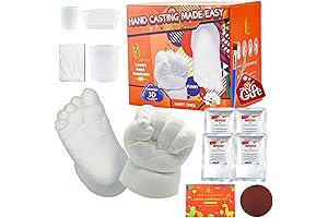 Personalized Baby Hand Casting Keepsake Kit - Capture Precious Moments Forever