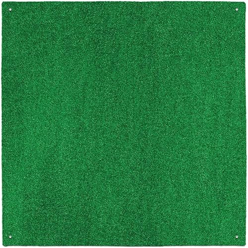 Tapete de césped para uso en el exterior, verde, varios tamaños para elegir, Sintético, Verde