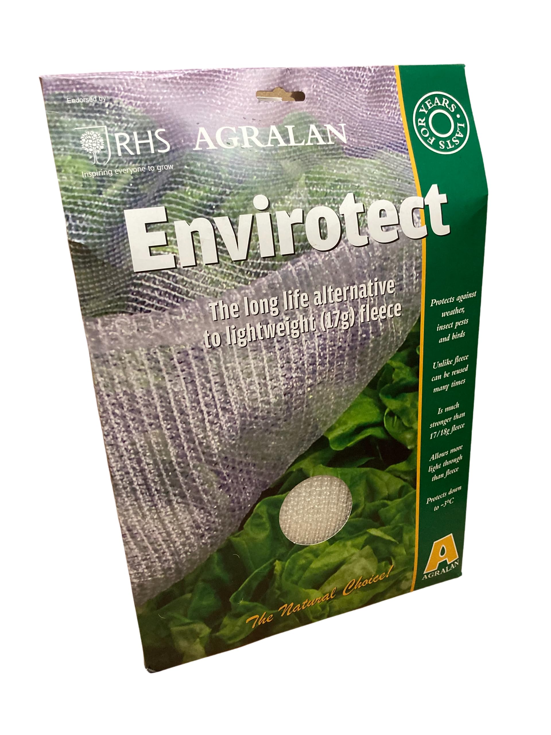 AgralanEnvirotect | Heavy Duty Garden Plant Frost Protection Fleece Alternative Woven Fabric (2m x 10m)