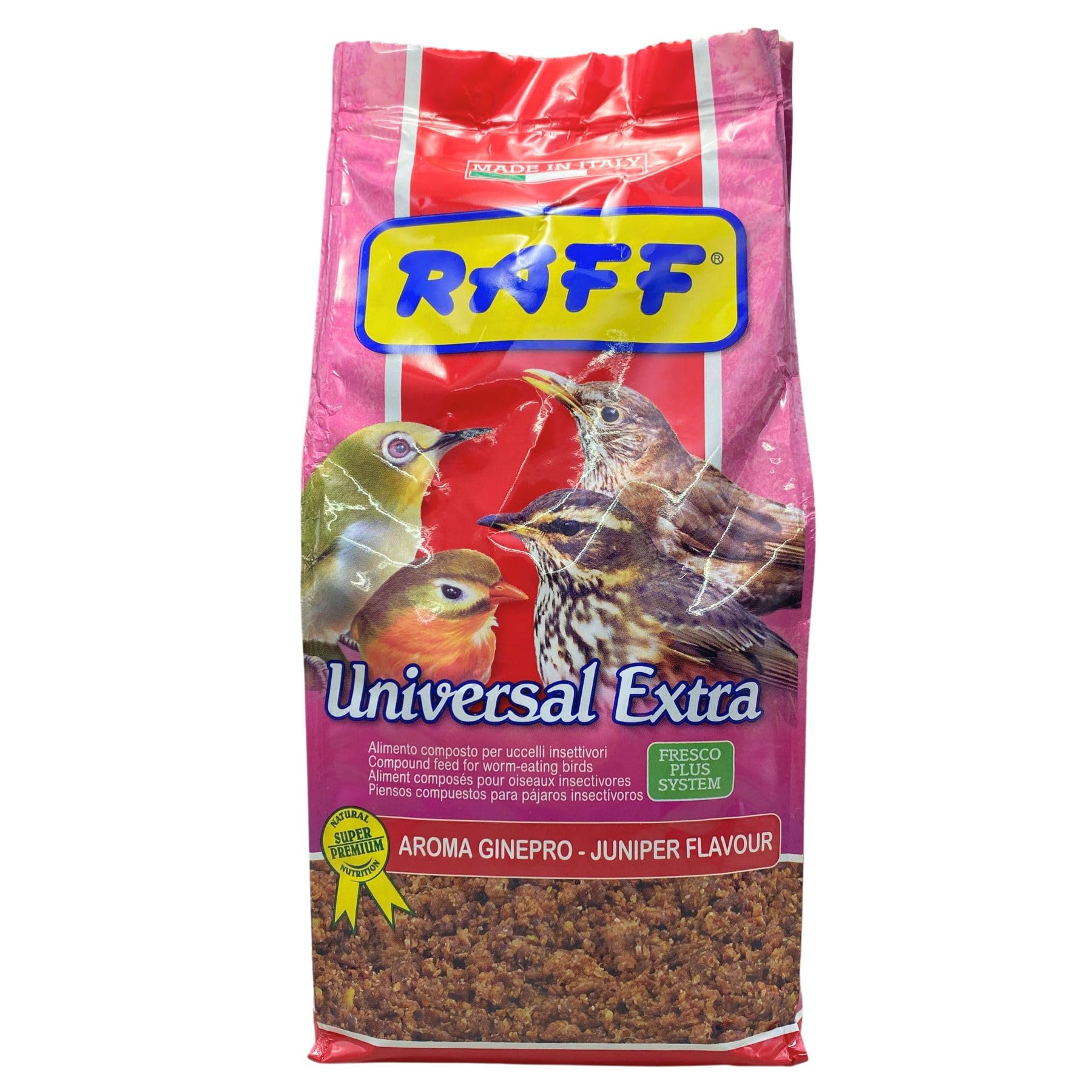 Universal Extra Premium Food for Insectivorous Birds, Bird Food, Bird Accessories, Rich in Protein, Dehydrated Insects and Natural Nutrients, Comida pajaritos, Essential Nutrition with Insects (1kg)