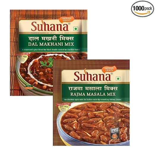 Dal Makhani Easy to Cook + Rajma Masala Mix - Combo of 4