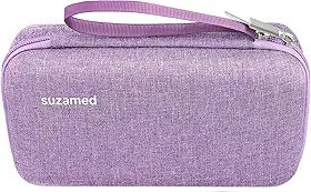 suzamed Estojo Térmico Para Viagem Com Refrigerador De Insulina, Kit De Viagem Com Isolamento De Eva E 2 Bolsas De Gelo Para Tratamento De Diabetes, Caneta De Insulina E Outros Suprimentos Para Dia