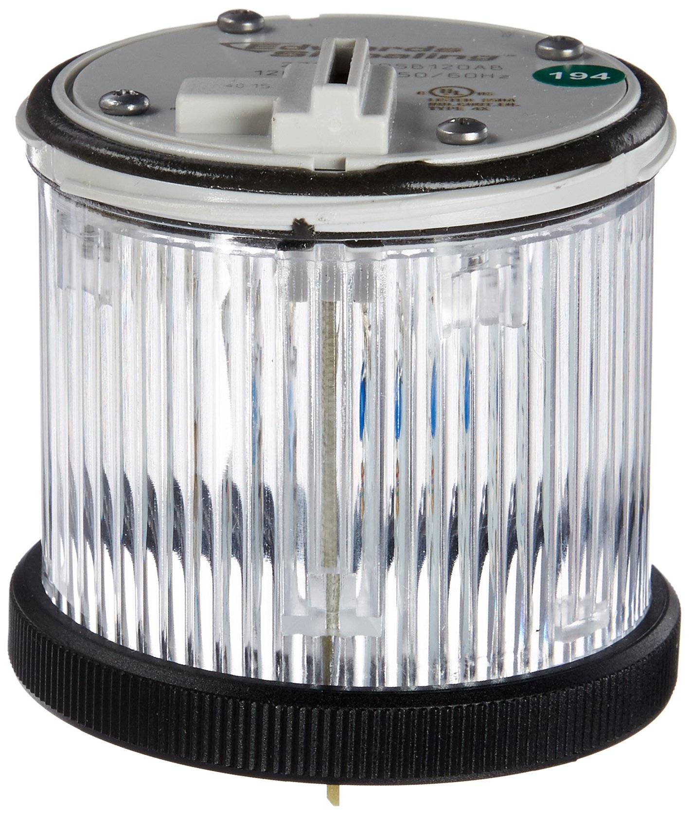 Edwards Signaling 270CLEDSB120AB Clearview Stacklight, 70mm