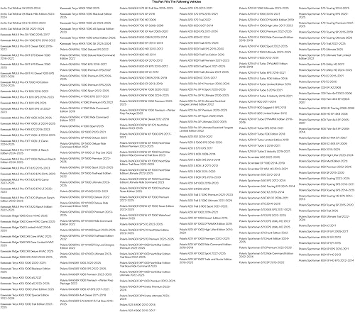 Miniatura 2 de 4156 Tusk Uinta Beadlock Rueda 15x7 4.0 + 3.0 negro mate para Kawasaki Teryx KRX 1000 2020-2023