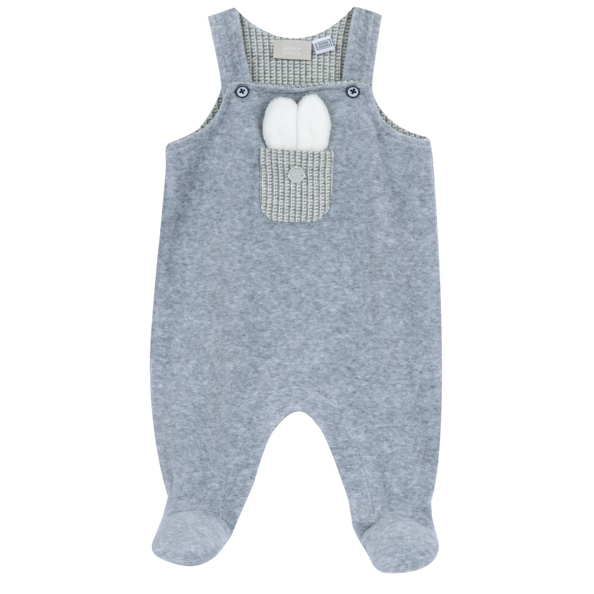 Chicco, Komplett Set T-shirt und Latzhose, Kinder Kleidung, Designed In Italy