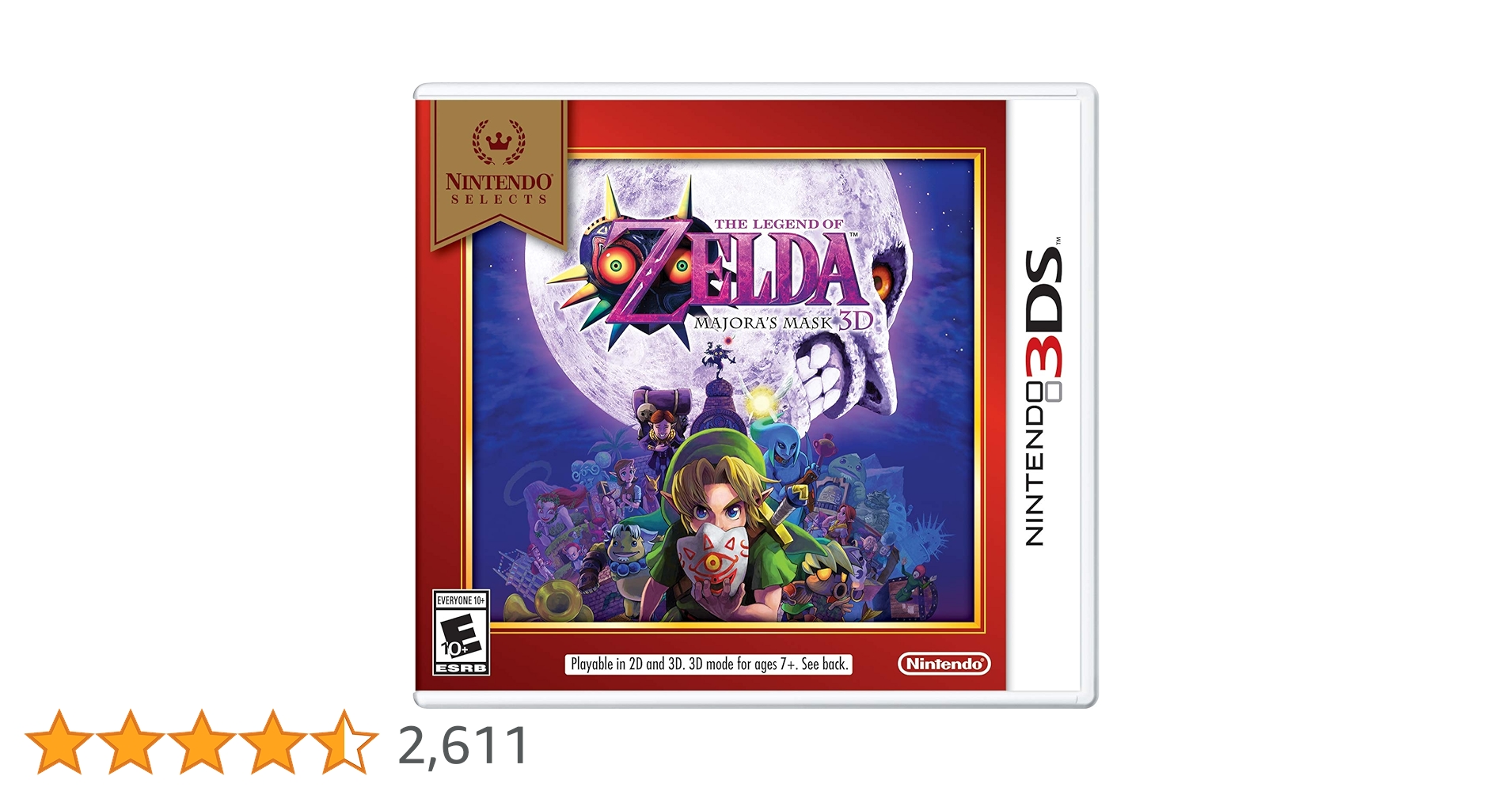 Amazon | The Legend of Zelda: Majora's Mask 3D - Nintendo Selects Amazon | The Legend of Zelda: Majora's Mask 3D - Nintendo Selects