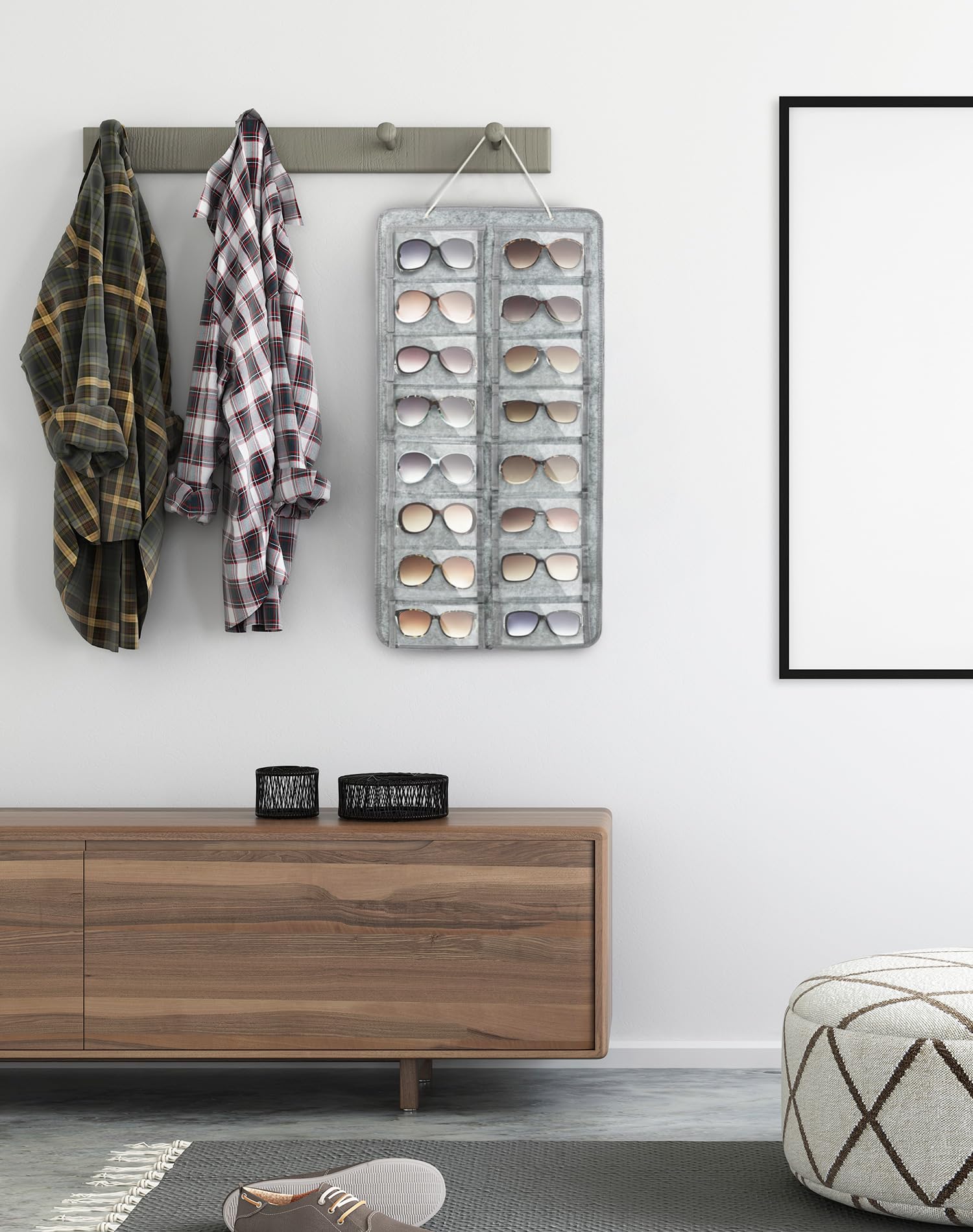 Organizzatore Per Occhiali Da Sole - 16 Scomparti Con Sospensione