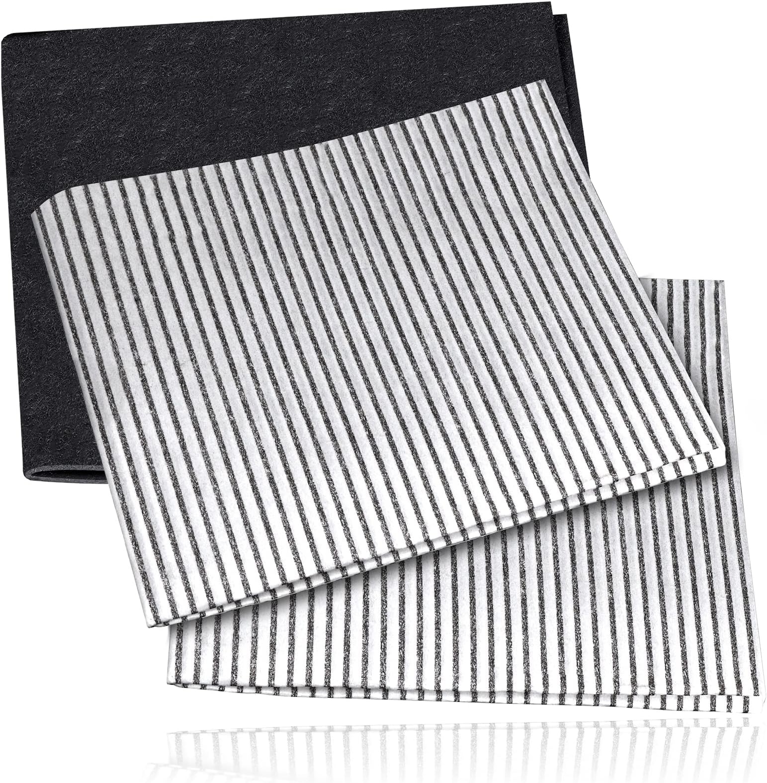 SPARES2GO Cooker Hood Carbon Grease Filter Kit Compatible with Neff Kitchen Extractor Fan Vent
