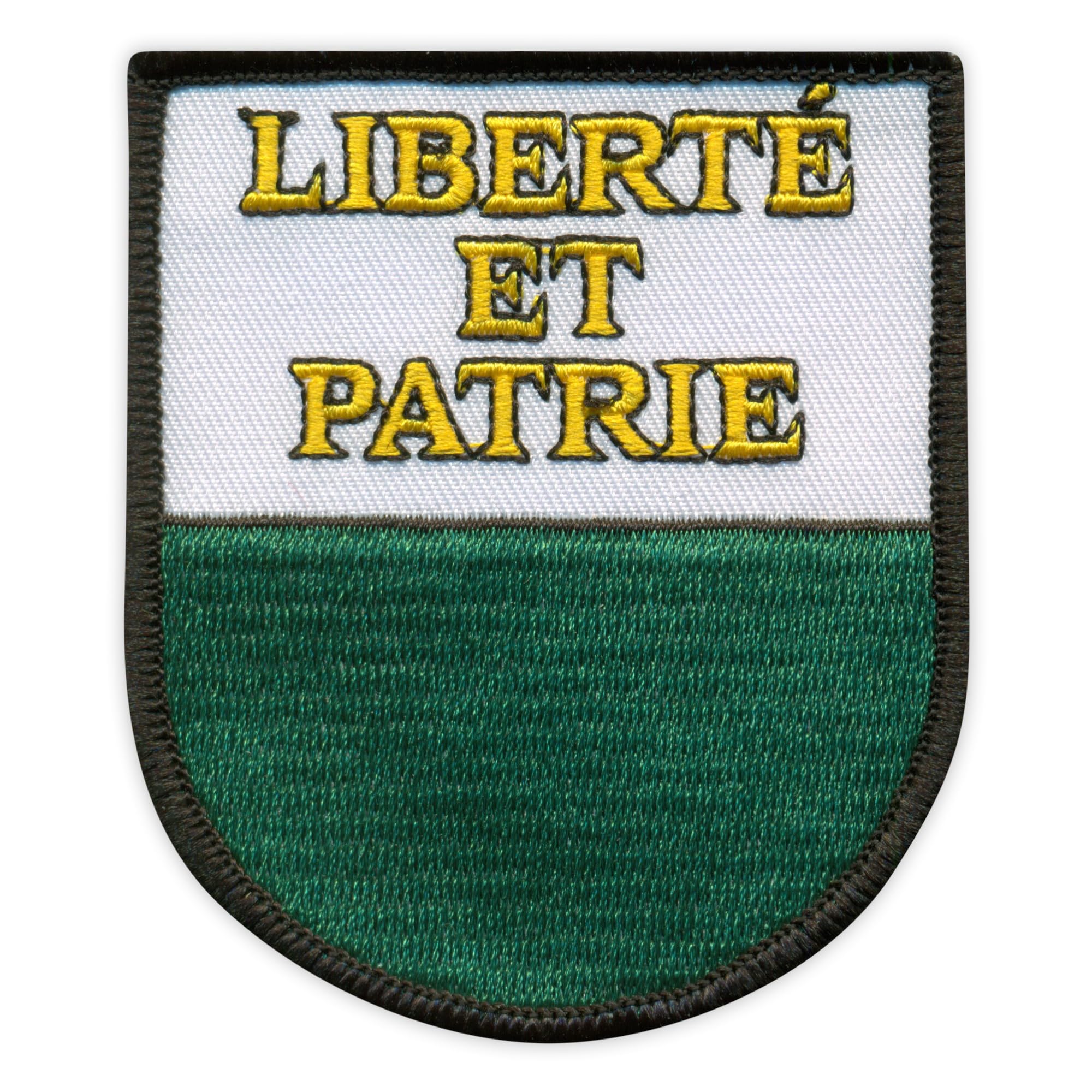 Zestaw Czterech - Patchion Herb Kantonu Vaud - Kantony Szwajcarii - Vaud - Klejona Na Gorąco - Hafciana Łatka/Odznaka/Emblemat