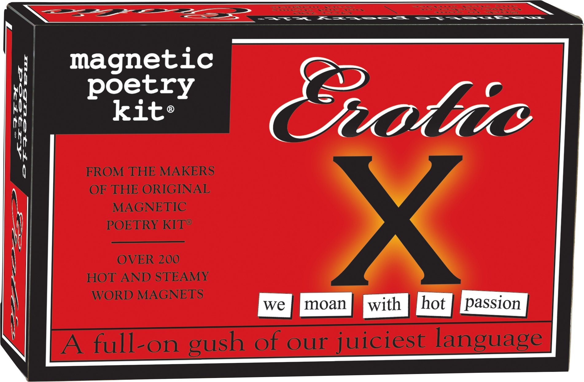 Magnetic Poetry Kit: Erotic : Amazon.ca: Home