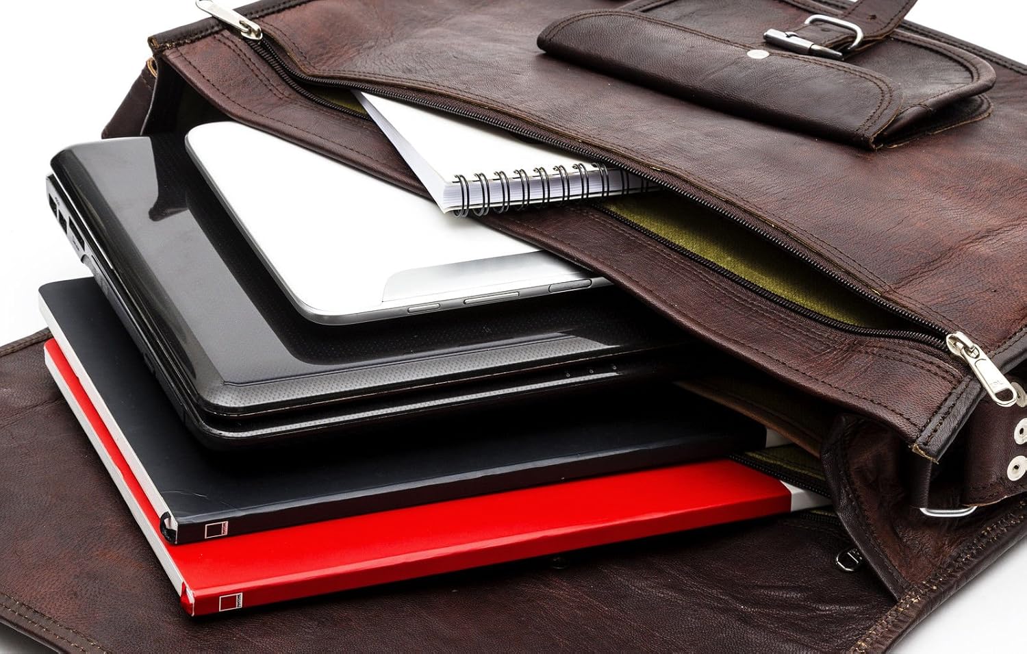 🔥 Cаѕhbасk uр tо 70% Handmade World Leather Messenger Bags for Men Women 16 Mens Briefcase Laptop Bag Computer Satchel (12 X 16)