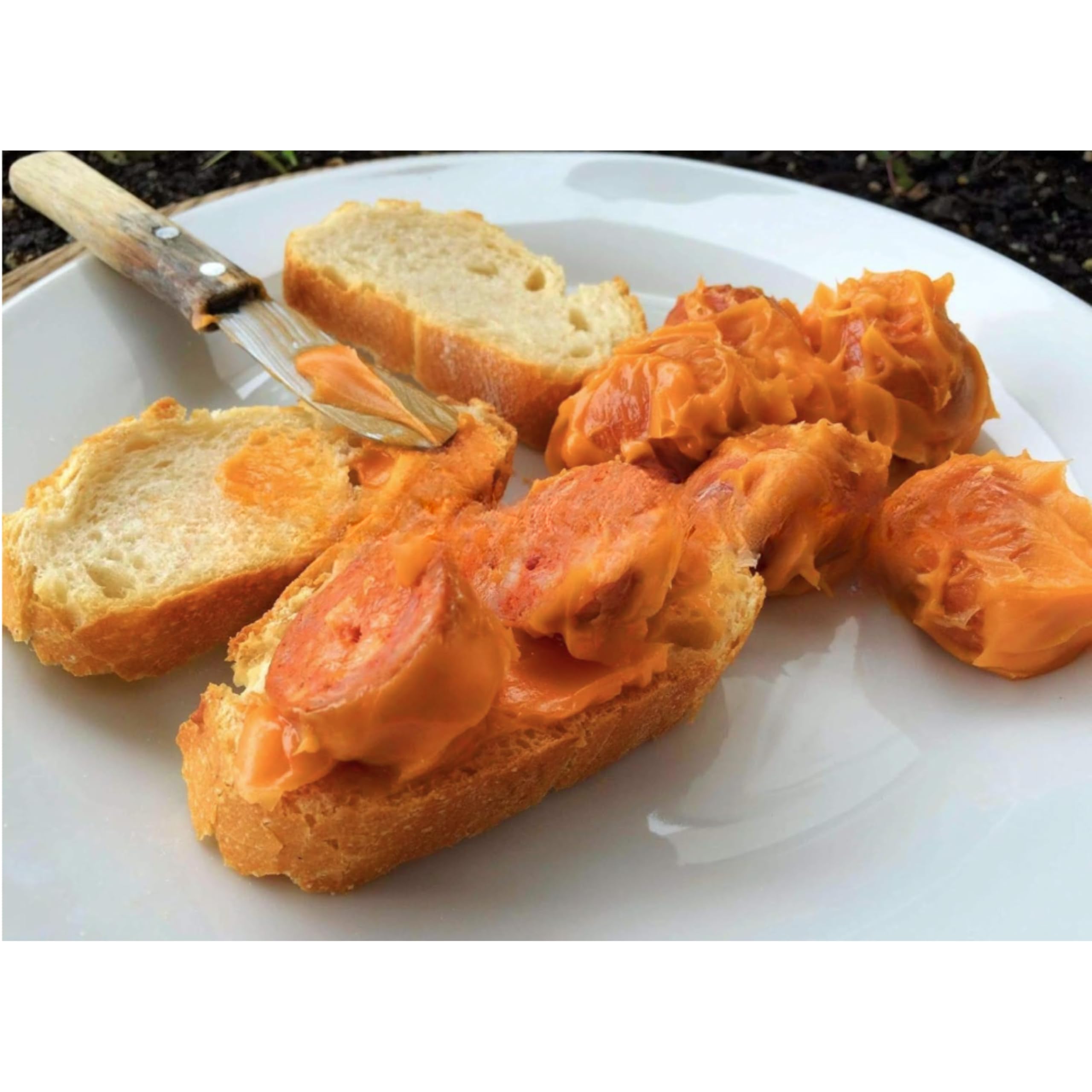 CHORIZO FRITO EN MANTECA 0,5 kg. "Disfruta del auténtico sabor de la serranía de Ronda con nuestro Chorizo Frito en Manteca"