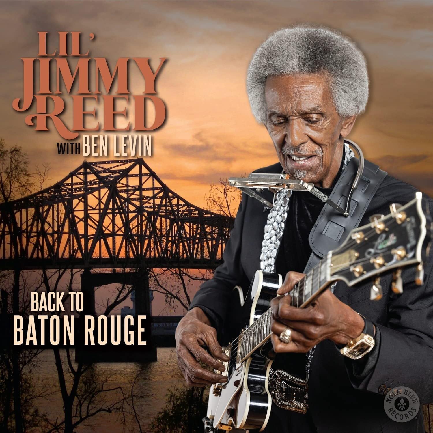 Lil' Jimmy Reed & Ben Levin Back To Baton Rouge CD New 727295151995