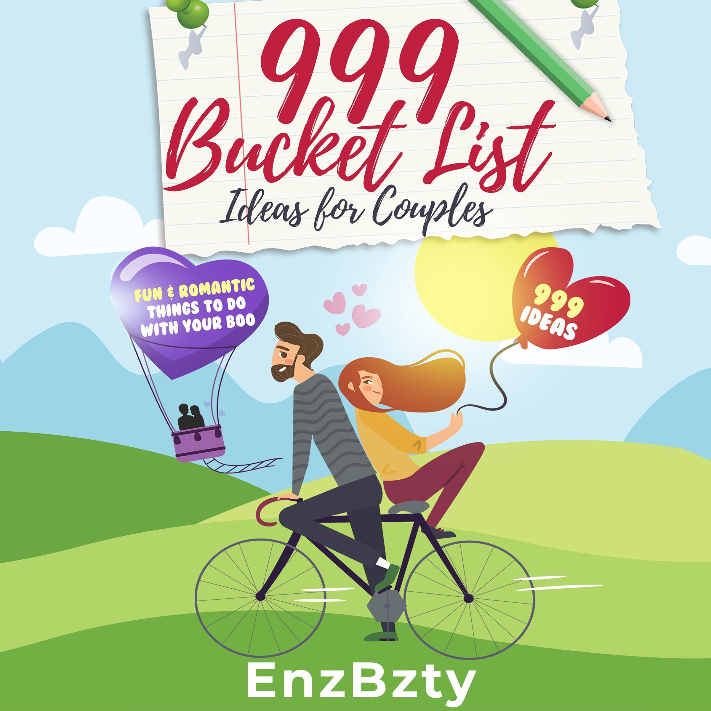 Cover art for 999 Bucket List Ideas for Couples
