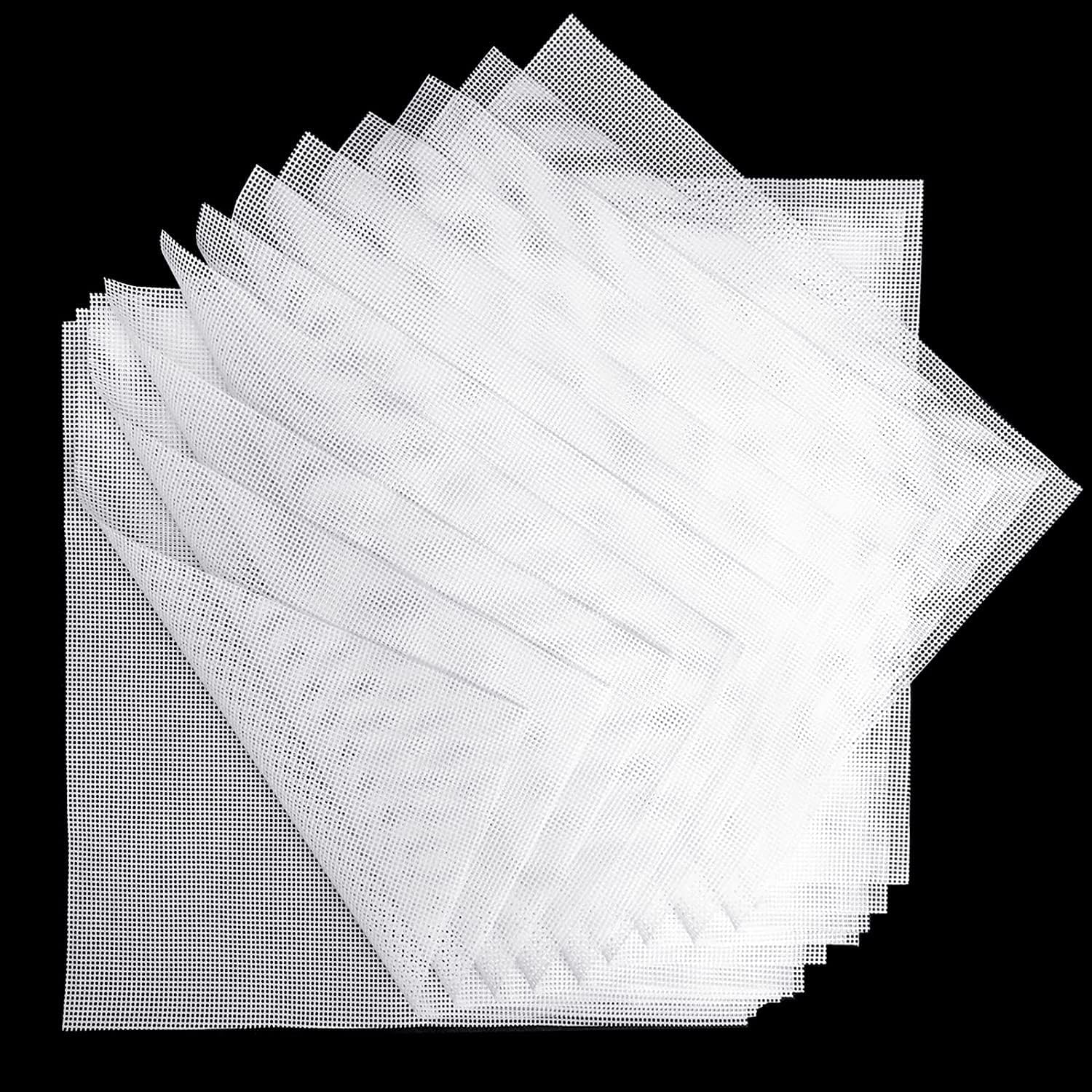 Syosi Silicone Dehydrator Sheets, Premium Non-Stick Mesh For Fruit Dehydrator, Sheets Reusable 12 Pack (14 X 14 Inch)