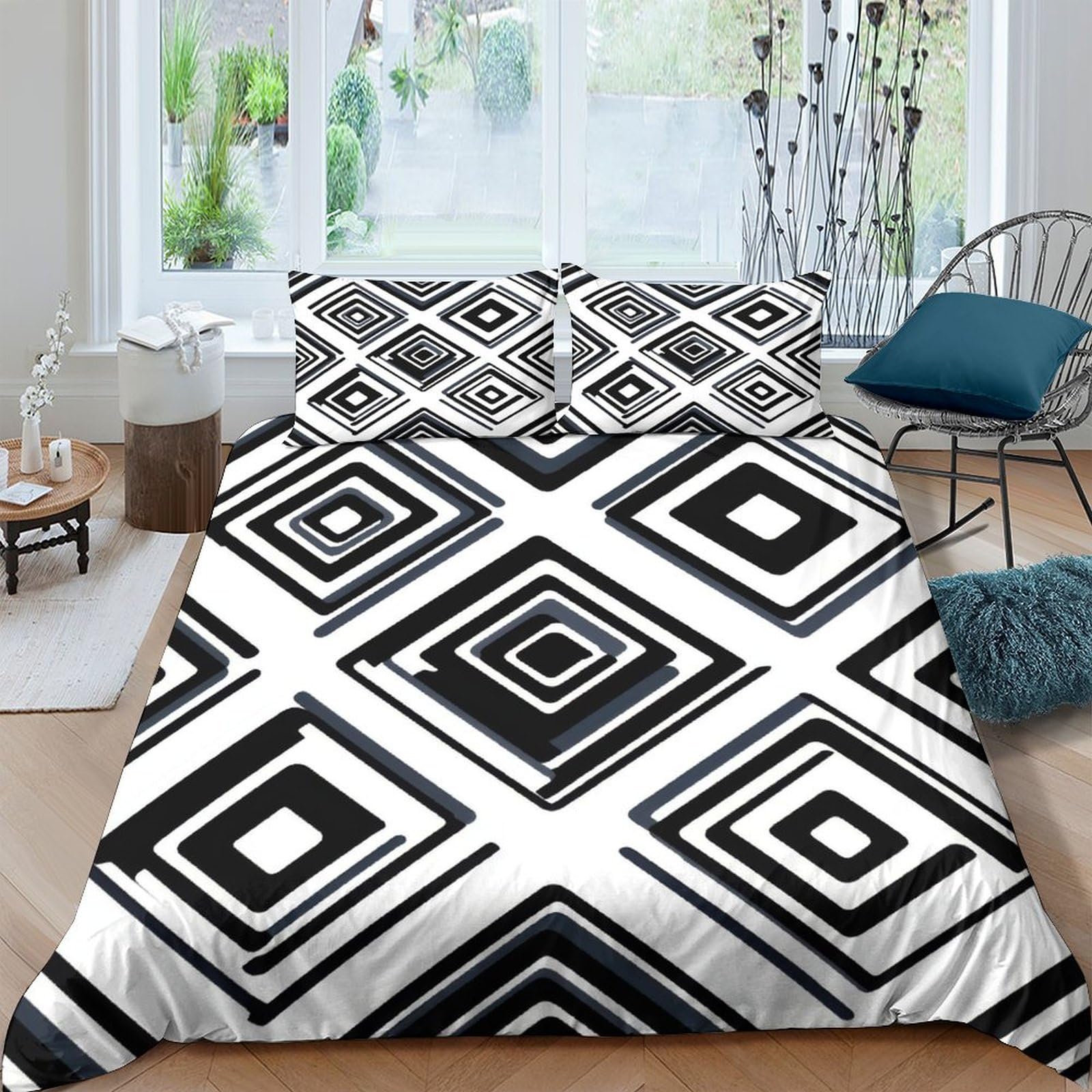 Ctjqhvkz Style-3 3D Printed Mattress Cover Microfiber With Anti-Slip Design For Bed Protection And Easy Care In Bedroom And Guest Rooms Single（135X200cm）