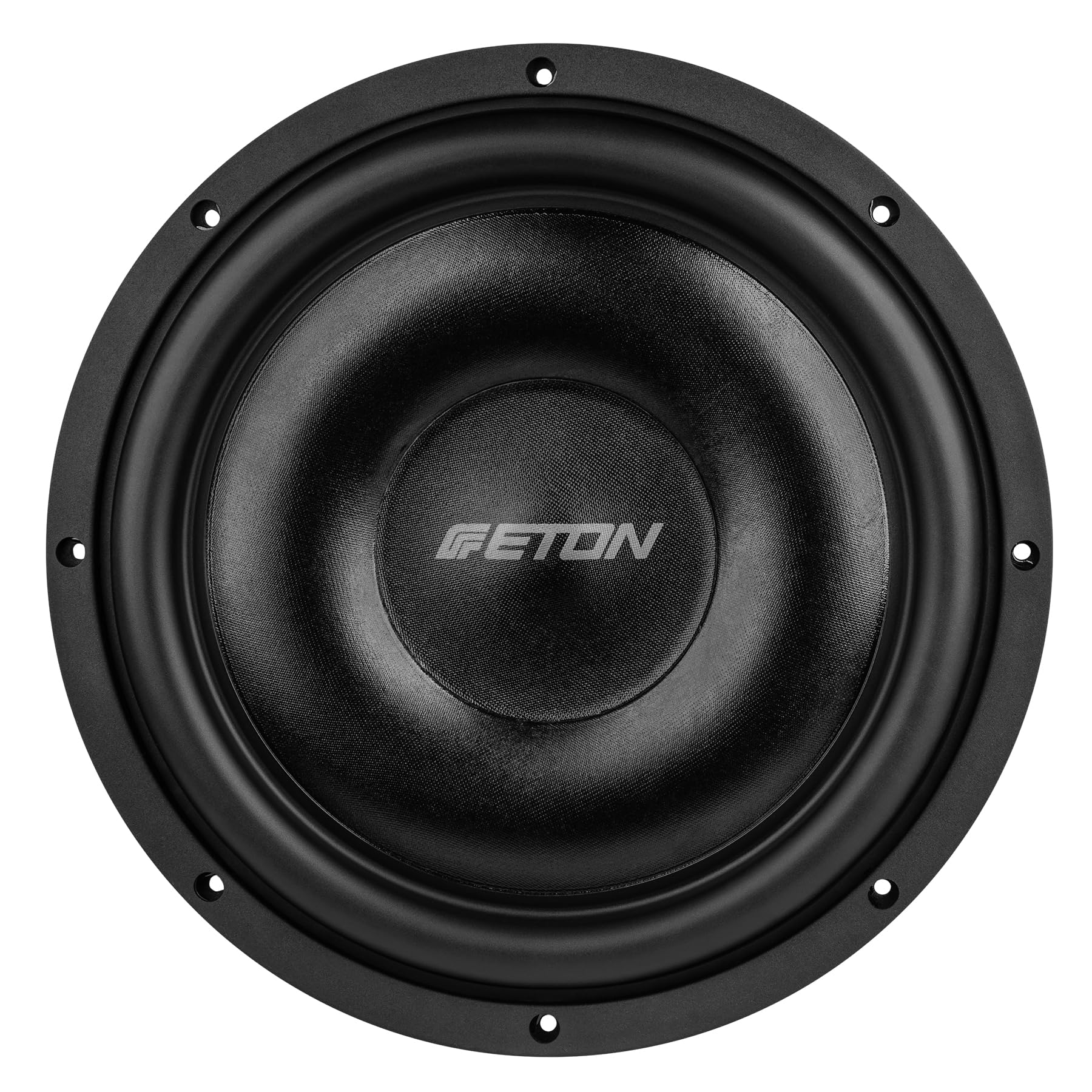 Eton MW 12 Flat - Potente subwoofer plano de 30 cm / 12 pulgadas, graves de carrera larga para coche, altavoz de graves con imán de neodimio, 2 bobinas de voz doble de 2 ohmios, 2 x 450 W, 1 unidad